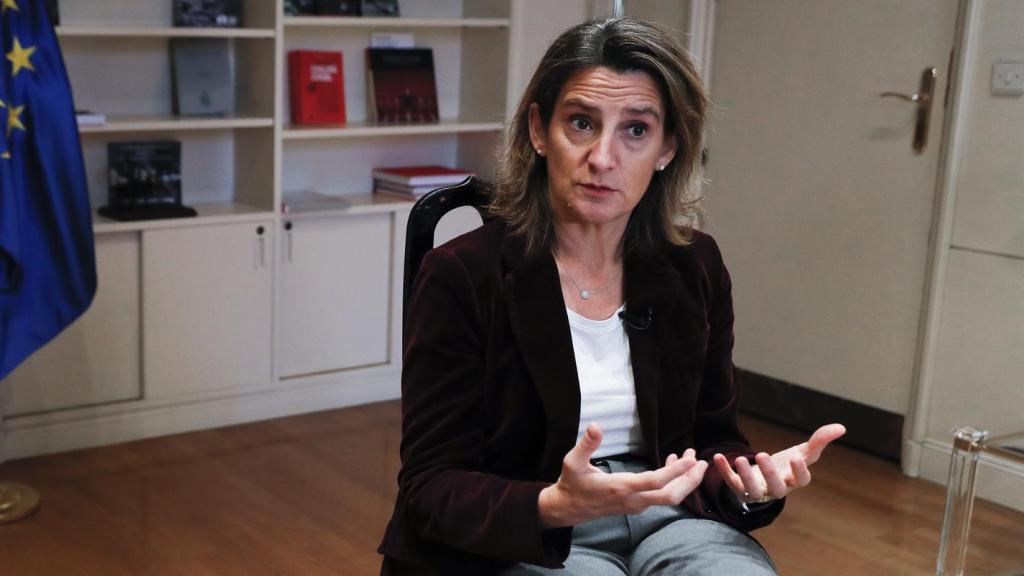 La vicepresidenta tercera y ministra para la Transición Ecológica, Teresa Ribera.