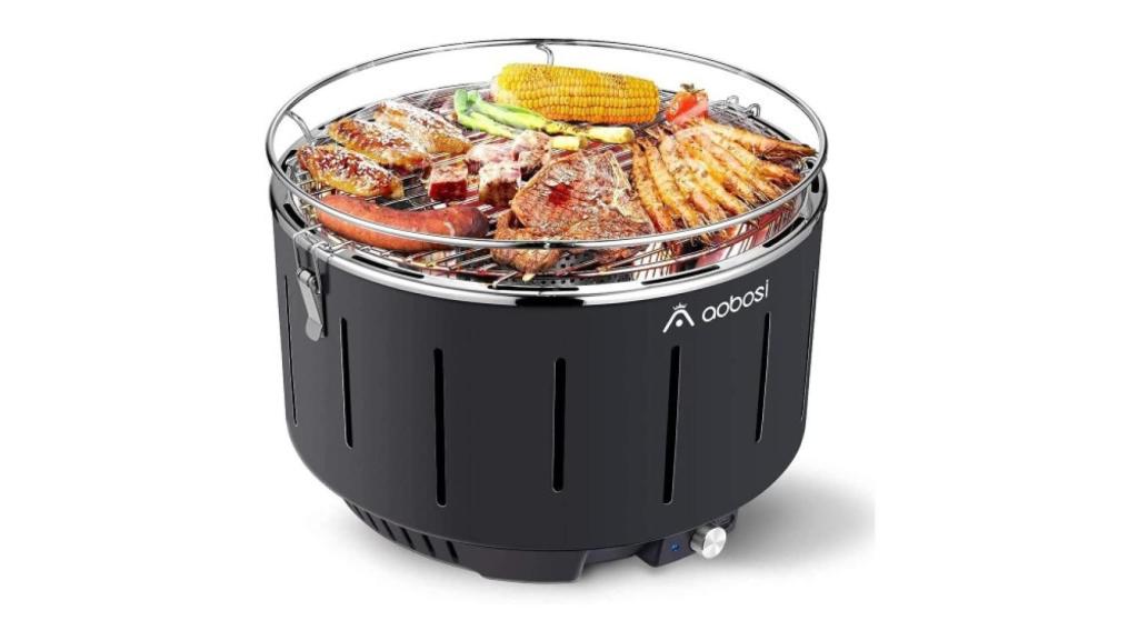 Barbacoa sin humo de Aobosi