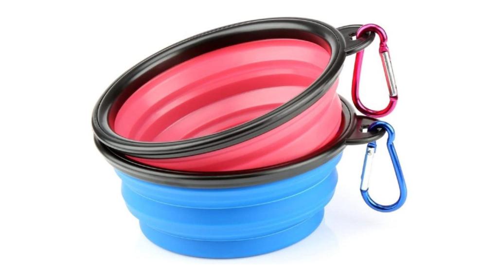 Cuenco plegable de silicona para perro de HyS