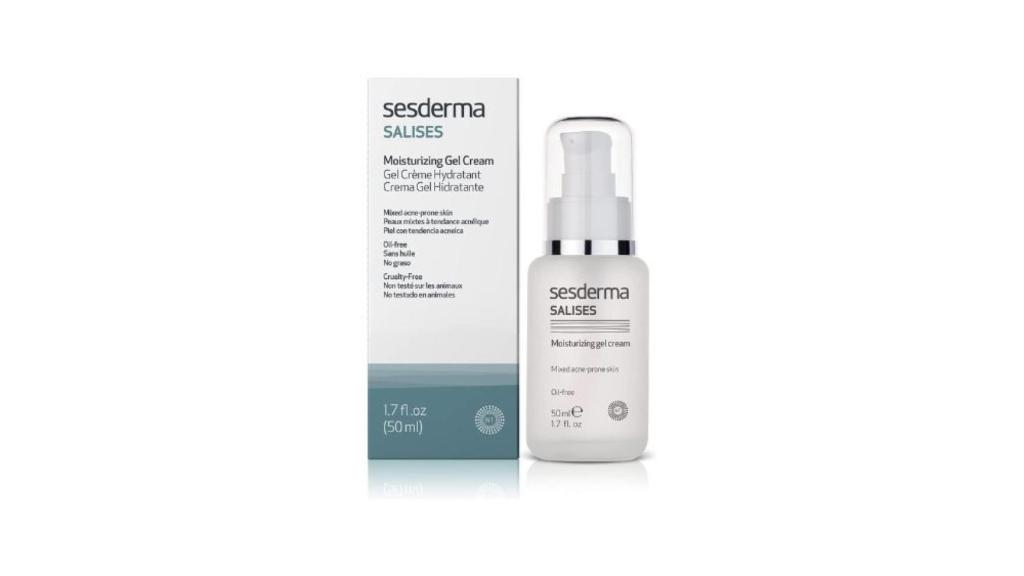 Crema hidratante para pieles mixtas y grasas con acné de Sesderma