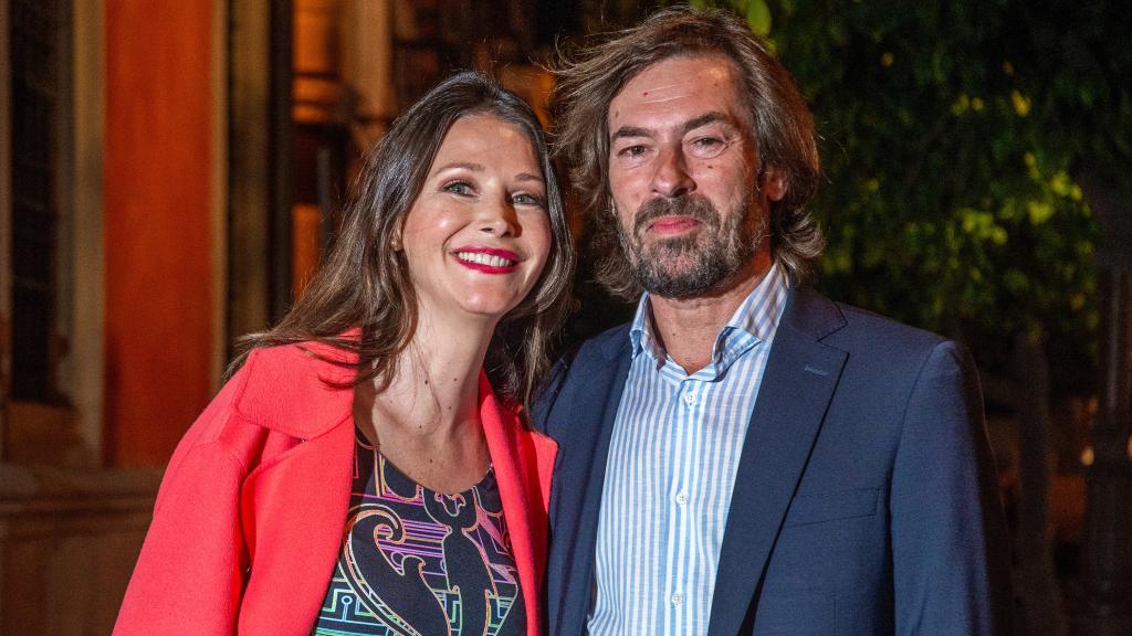 Esther Doña y Santiago Pedraz en Sevilla.