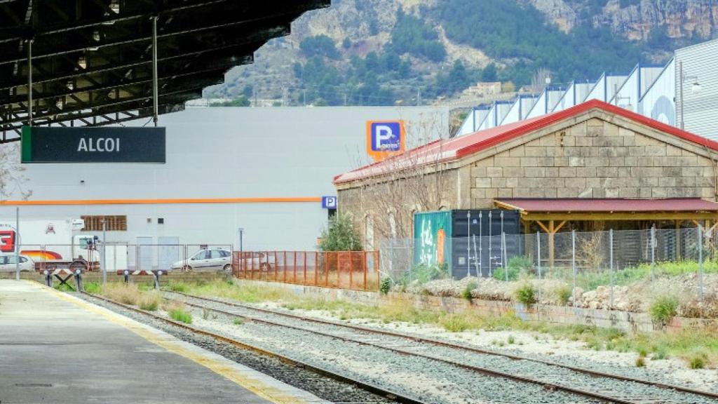 Estación de tren de Alcoy.