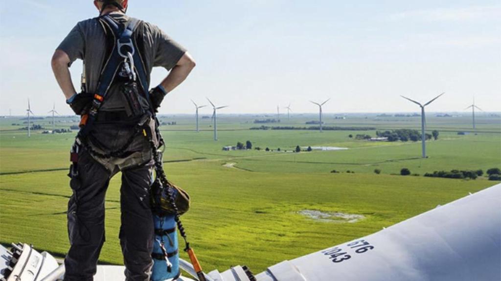 Mantenimiento de un parque eólico