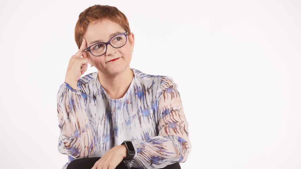 Macarena Estévez, una apasionada de las matemáticas.