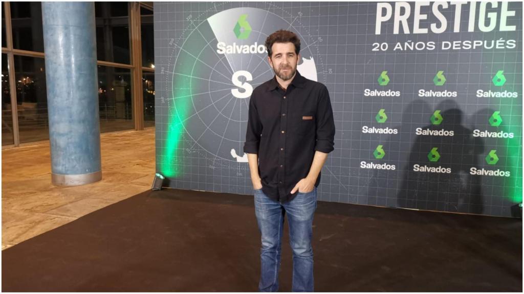 Gonzo en la presentación de Salvados en A Coruña.