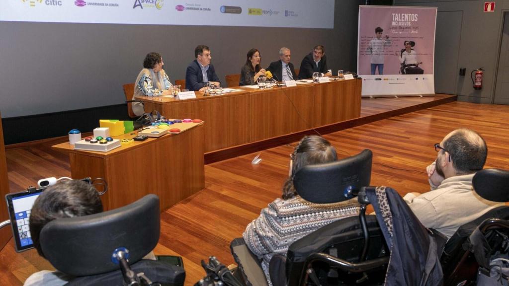 Presentación de la III edición del programa ‘Talentos Inclusivos’.
