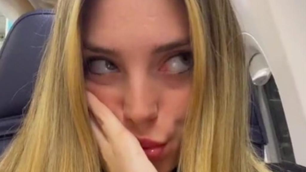 Captura del vídeo compartido por la chica.