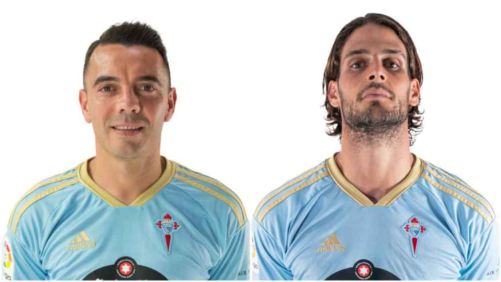 Iago Aspas y Gonçalo Paciencia.