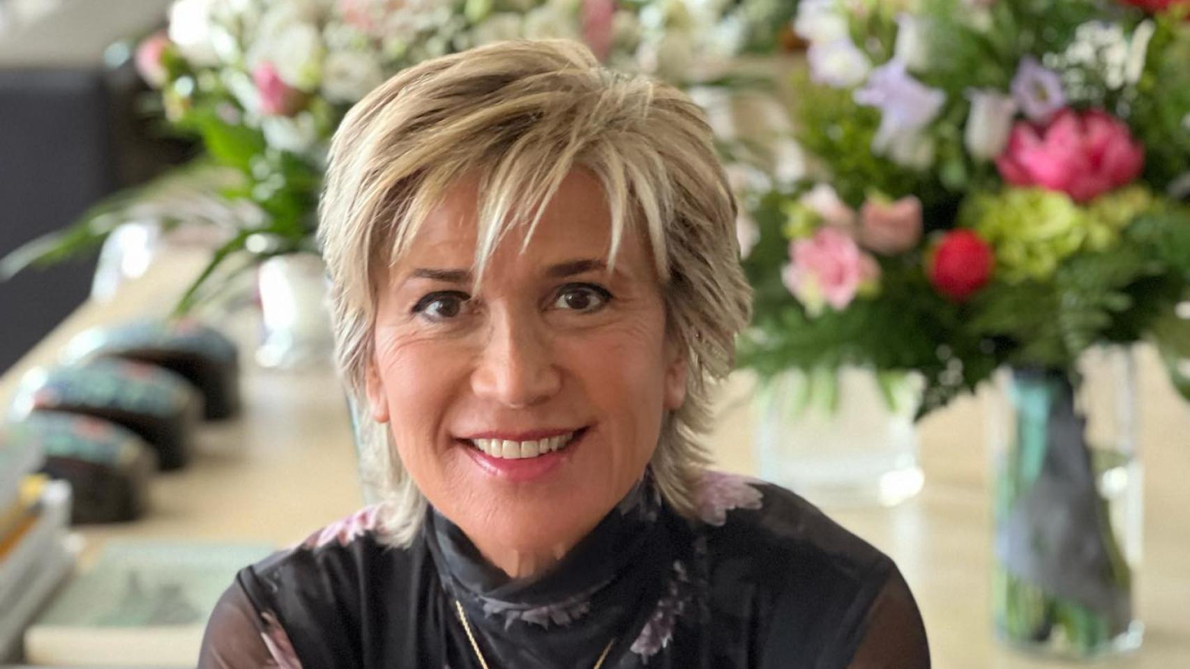 Julia Otero en una imagen de sus redes sociales.