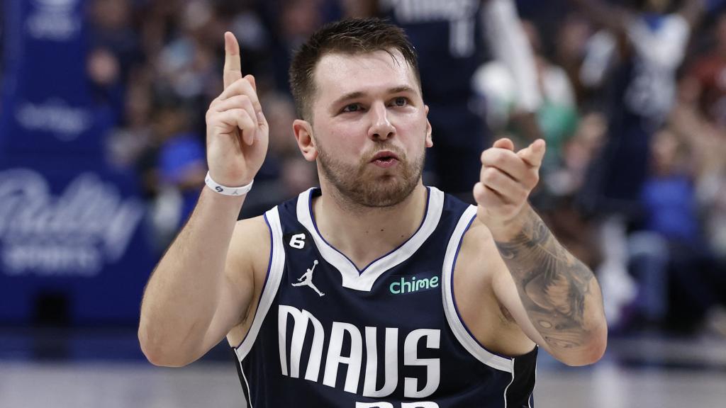 Luka Doncic, con los Dallas Mavericks