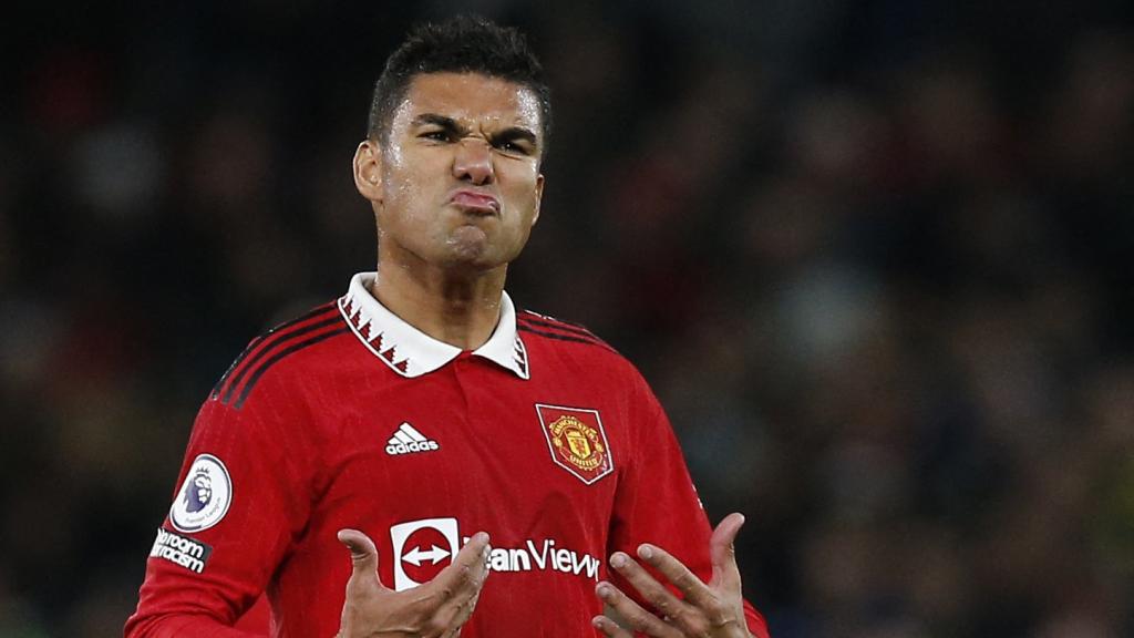 Casemiro, en el Manchester United