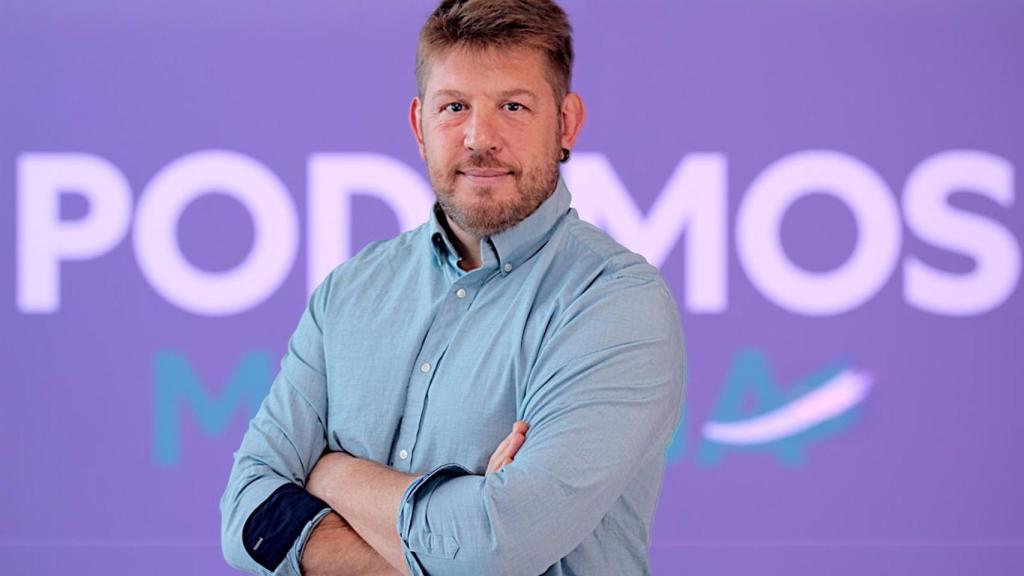 Nico Sguiglia, elegido como candidato de Podemos a la Alcaldía de Málaga.