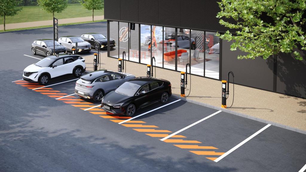 Futura estación de recarga de Mobilize.