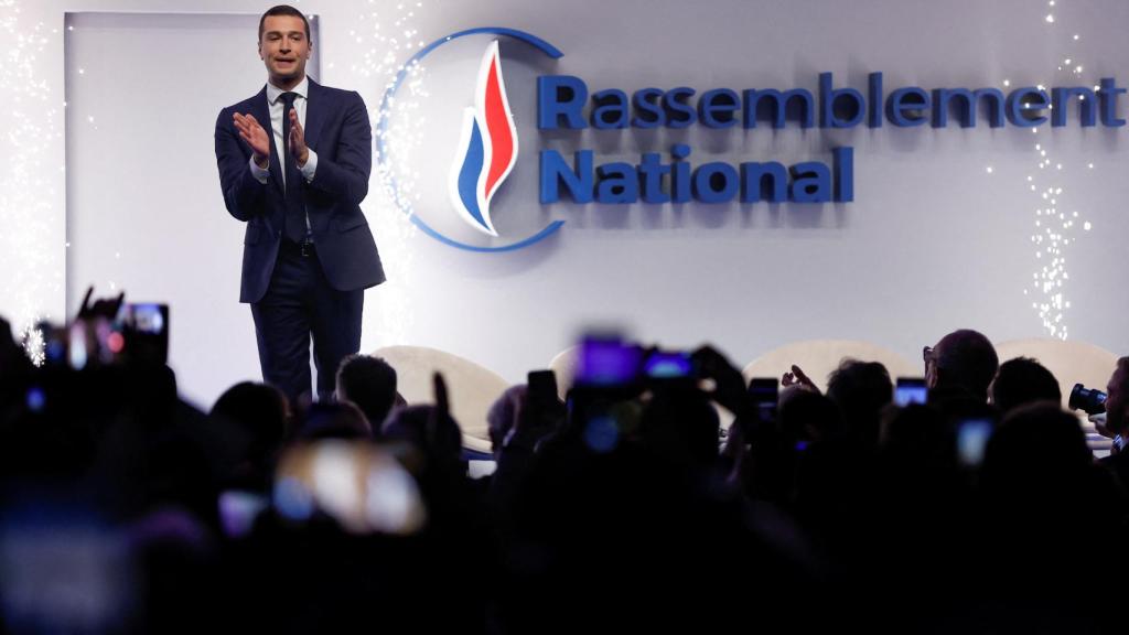 Jordan Bardella, nuevo líder del partido ultraderechista francés Agrupación Nacional.