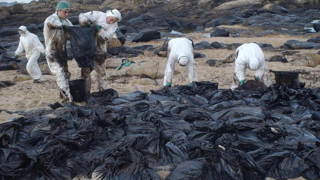 La catástrofe del Prestige.