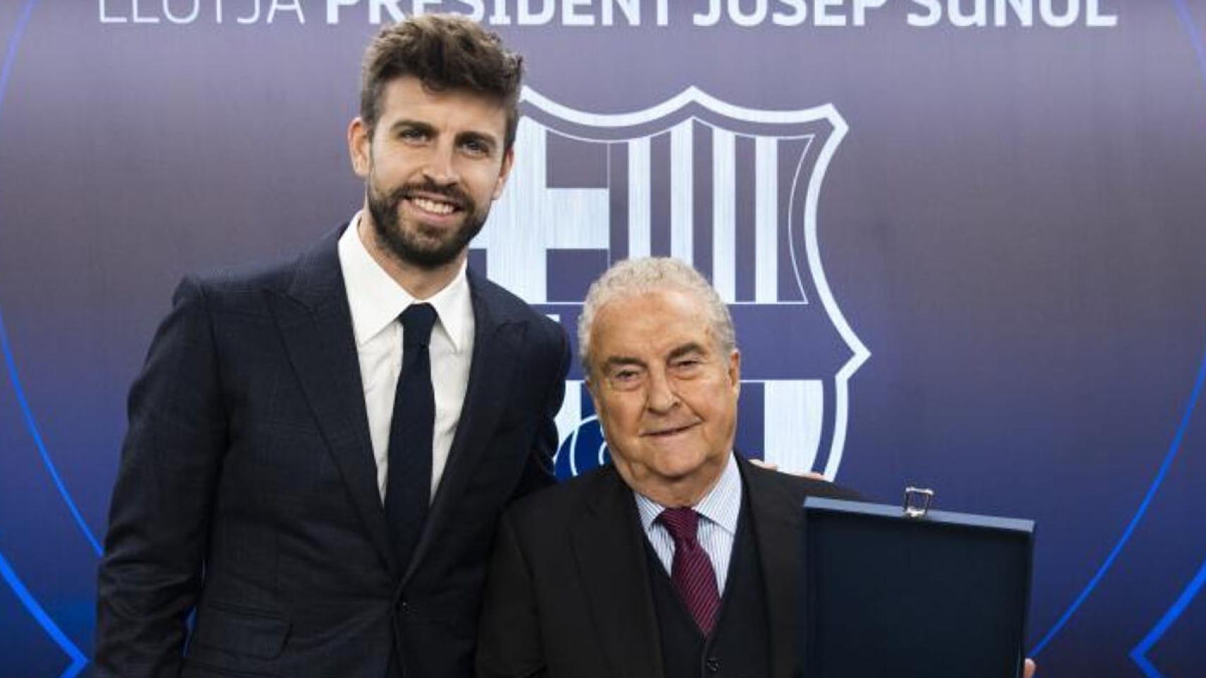 El inesperado dardo del abuelo de Piqué a Laporta: "Una cosa es el Barça y  otra las personas"