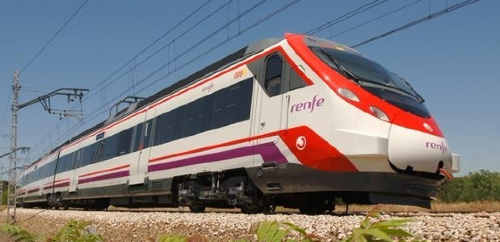 Tren de Cercanías Renfe, en una imagen de archivo.