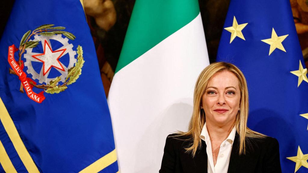 La primera ministra italiana, Giorgia Meloni.