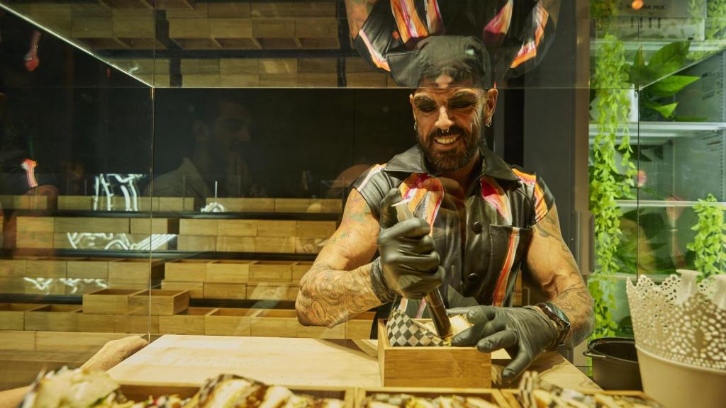 Así se sirve la comida en el Food Hall de WAH