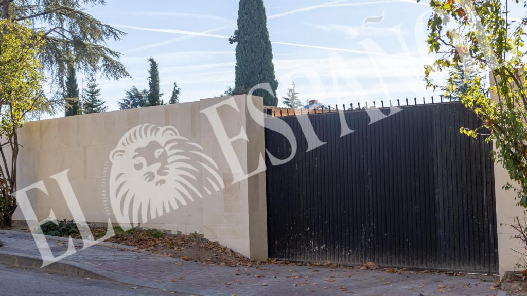 Una imagen de la fachada de la que será la nueva casa de María Pombo tras la reforma.