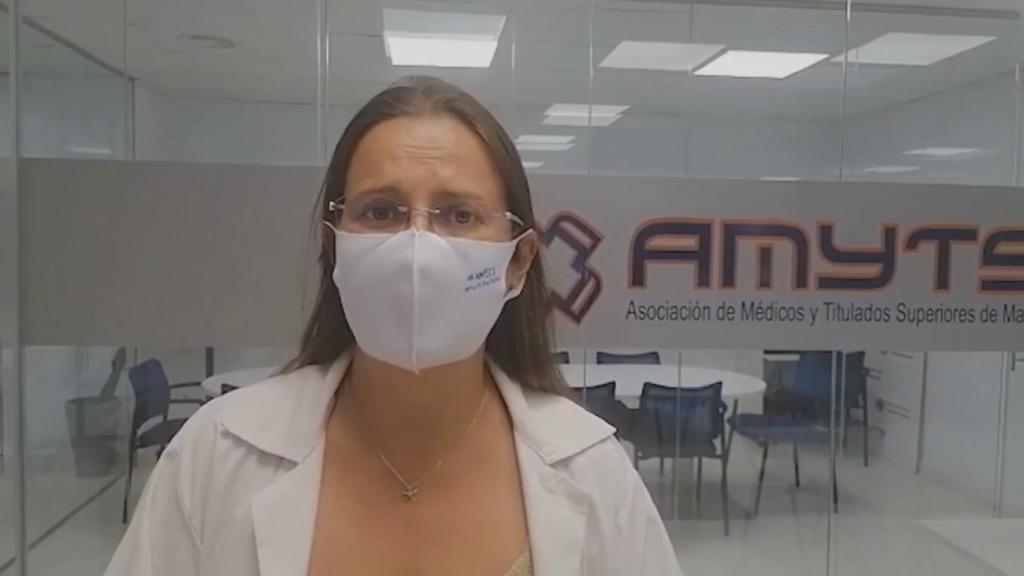 Ángela Hernández, secretaria general de Amyts.