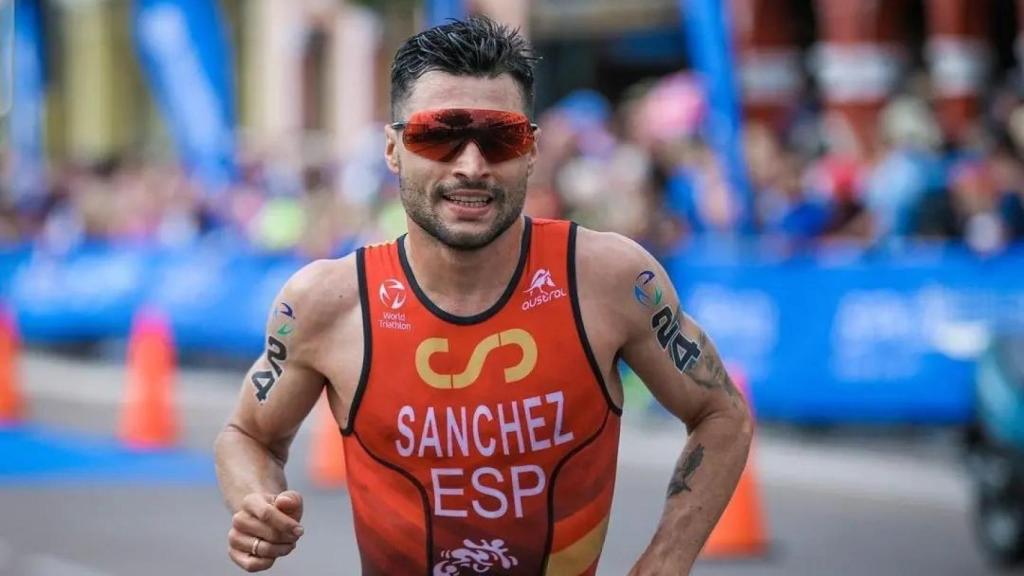 El atleta Roberto Sánchez Mantecón.