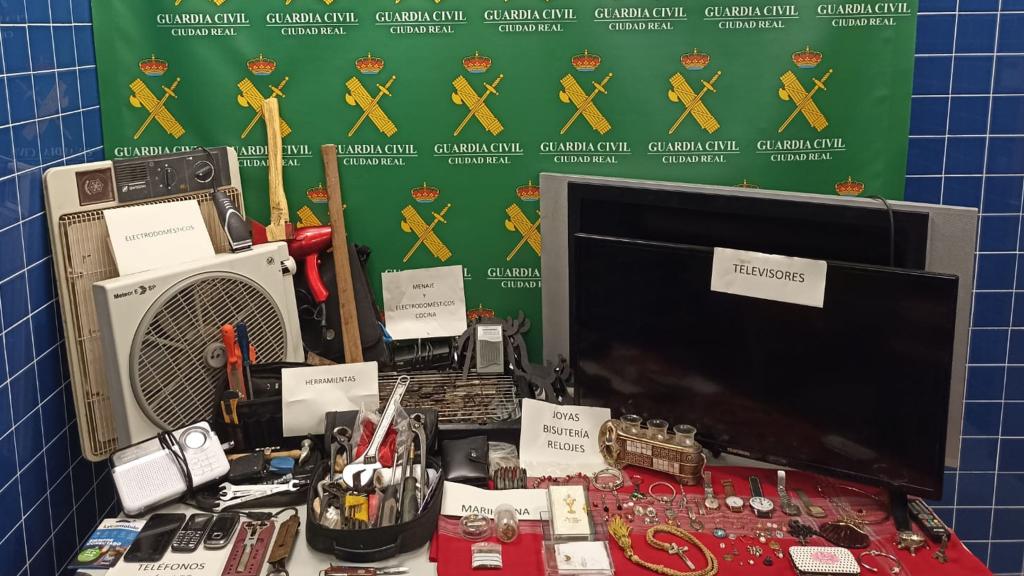 Imagen facilitada por la Guardia Civil de Ciudad Real