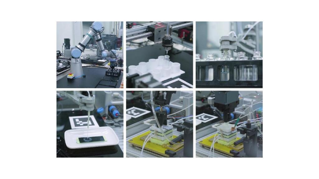 Imágenes del robot que convierte polvo lunar en oxígeno y metano