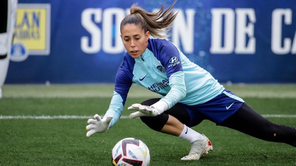 La futbolista Lola Gallardo.