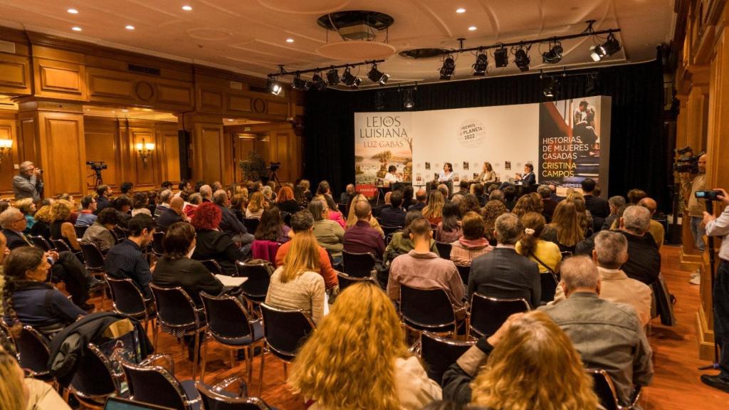Acto en el Instituto Cervantes.