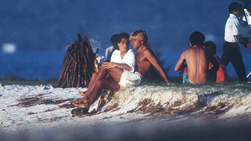 Mario Oliver y la princesa Estefanía de Mónaco en unas vacaciones en Isla Mauricio.