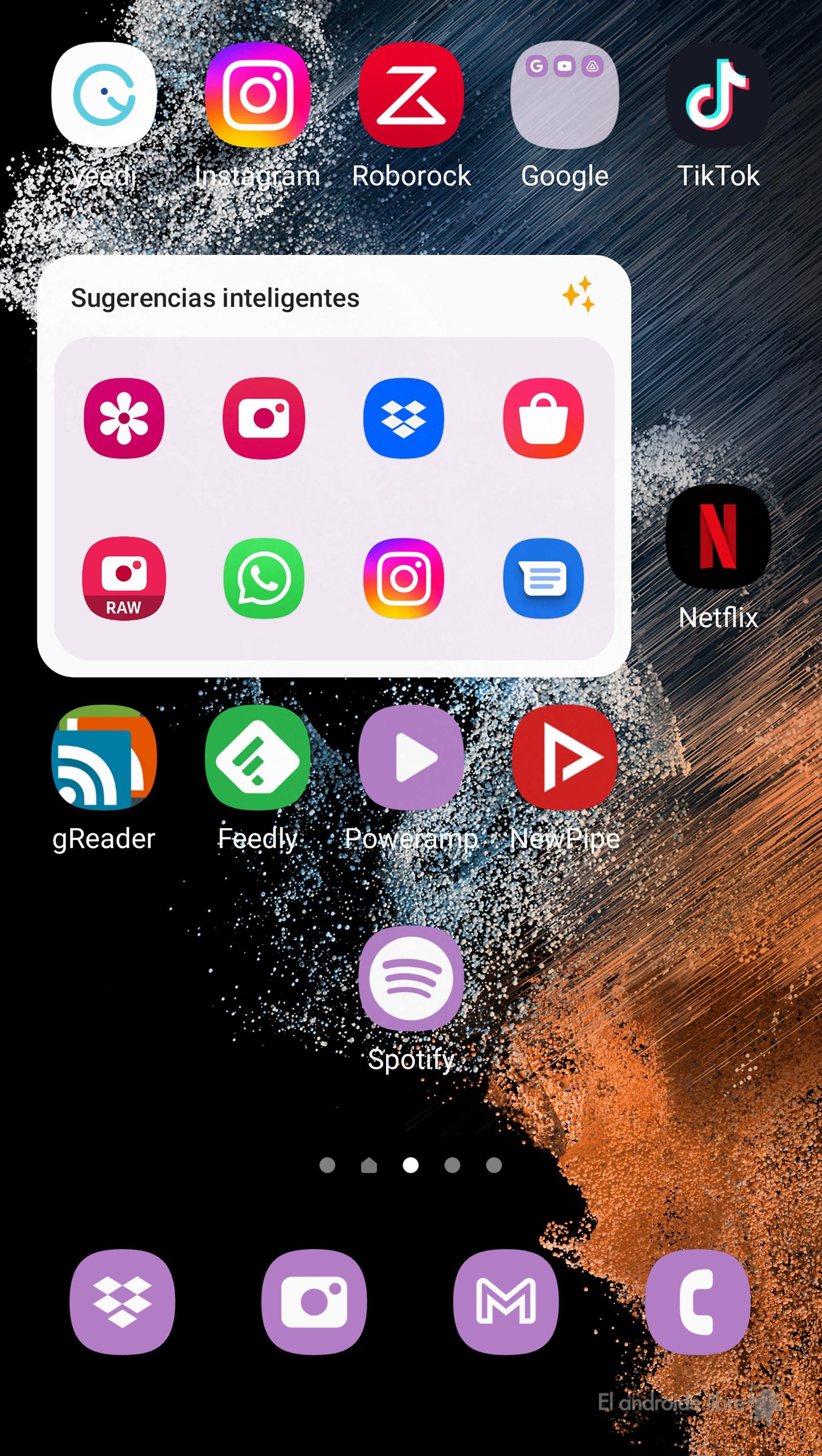El nuevo widget de One UI 5