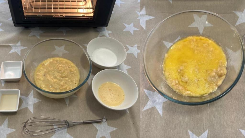 Los ingredientes se deben ir añadienod, poco a poco, para que la mezcla quede homogénea.