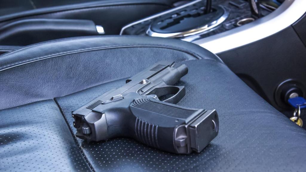 Imagen de archivo de una pistola.