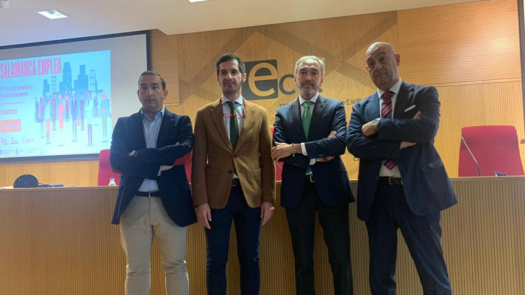 Presentación de la Feria del Empleo y el Emprendimiento en Salamanca