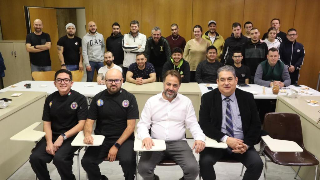Foto de clausura de los cursos gastronómicos impartidos por los chefs de Nueva León en Salamanca