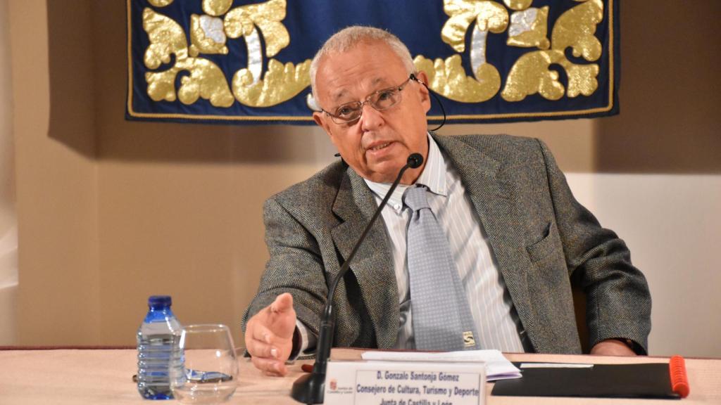 Gonzalo Santonja, consejero de Cultura, Turismo y Deporte de la Junta de Castilla y León