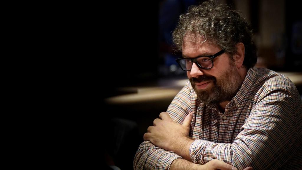 Sergio del Molino, durante la entrevista.