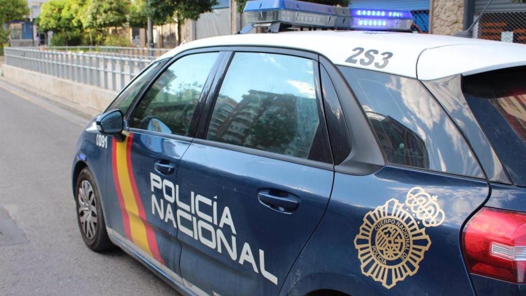 Un vehículo de la Policía Nacional.