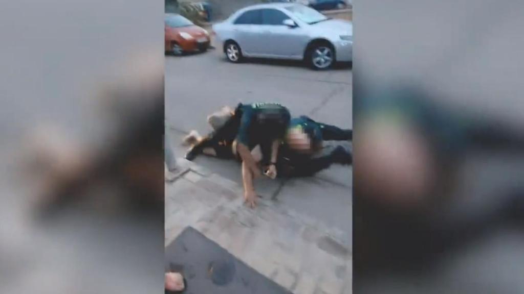 Fragmento del vídeo compartido en redes sociales.