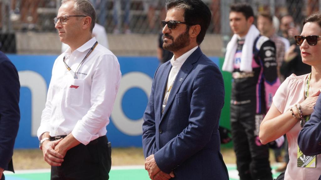 Mohammed Ben Sulayem durante el Gran Premio de Estados Unidos.
