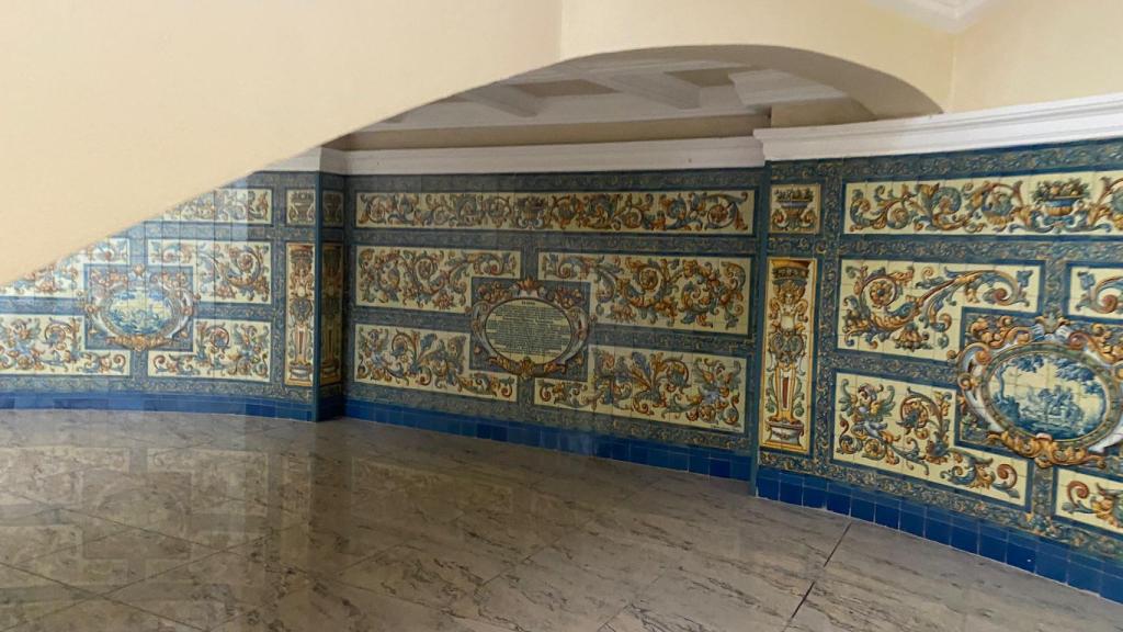 Placa de Franco en la Universidad de Valladolid