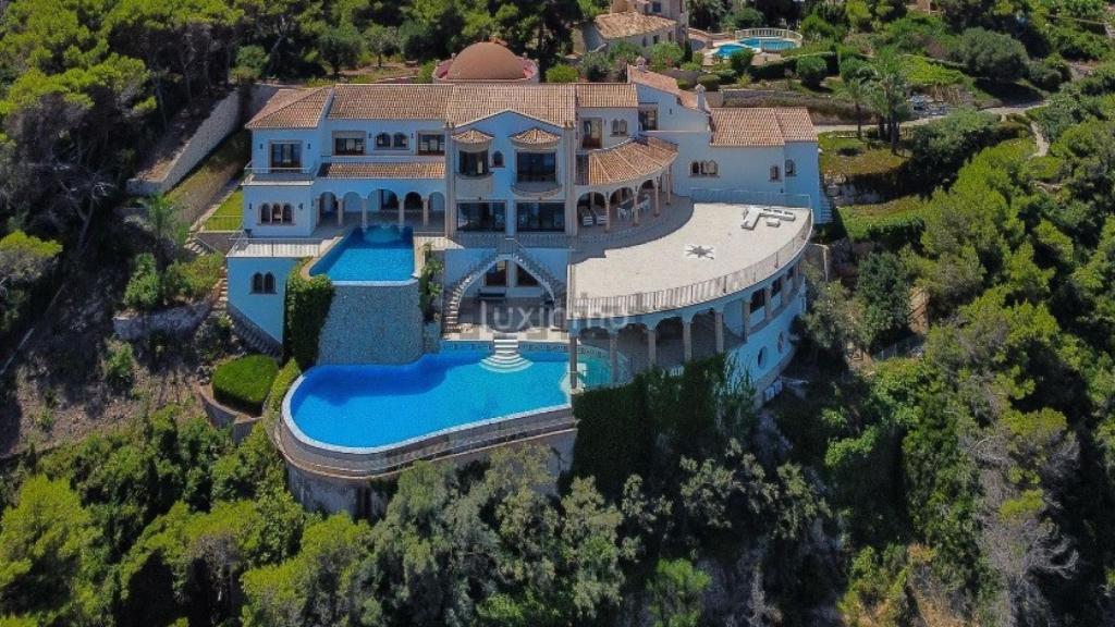 La mansión de lujo en Portichol.