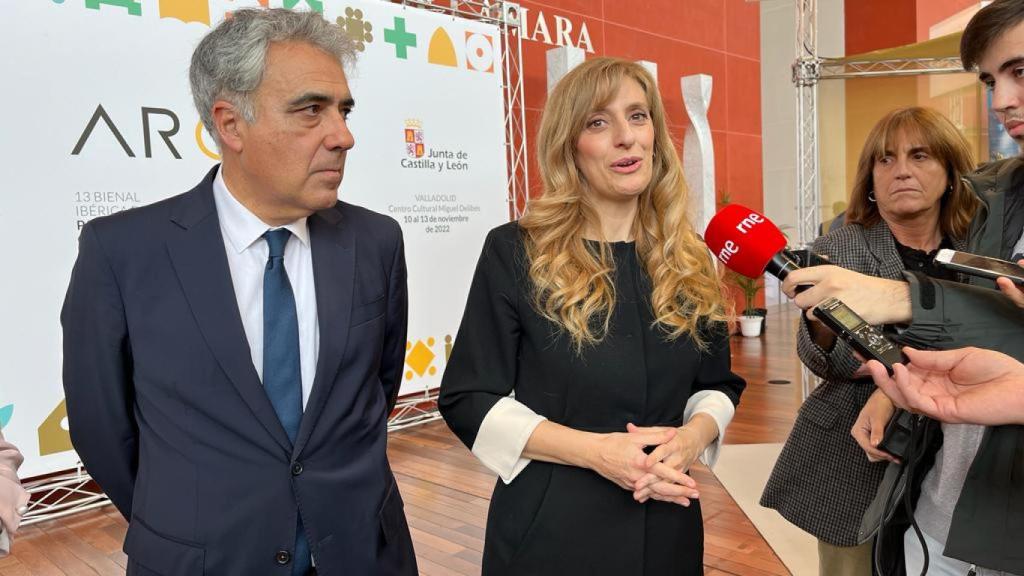 La viceconsejera de Acción Cultural, Mar Sancho, en la gala de inauguración