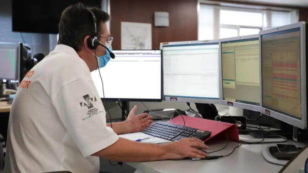 Imagen de archivo de un empleado del CICU.