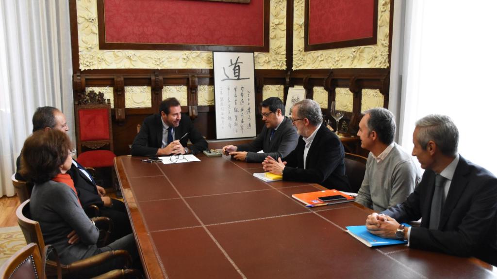 Puente en la reunión con la Justicia de Valladolid