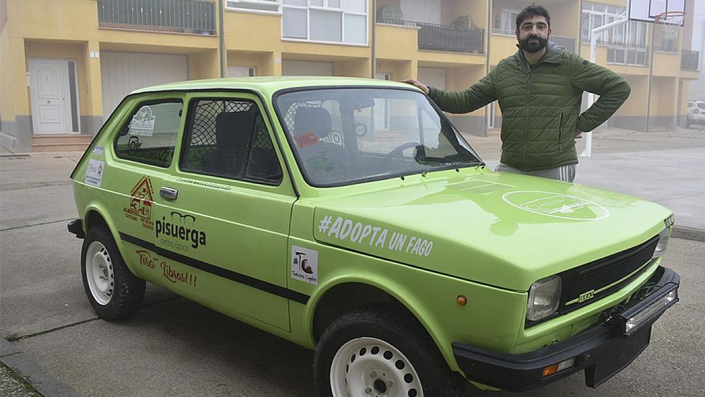 Jacob con el Seat 127