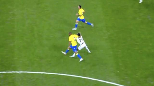 Agresión de Fali a Rodrygo Goes no pitada