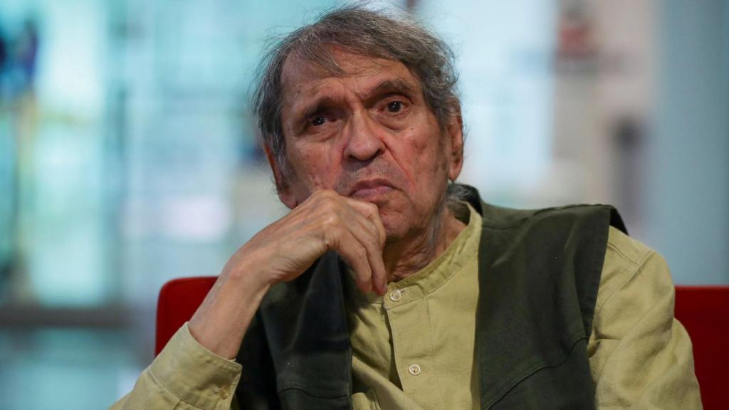 Rafael Cadenas, en una imagen de 2019. Foto: Rayner Peña (Efe)