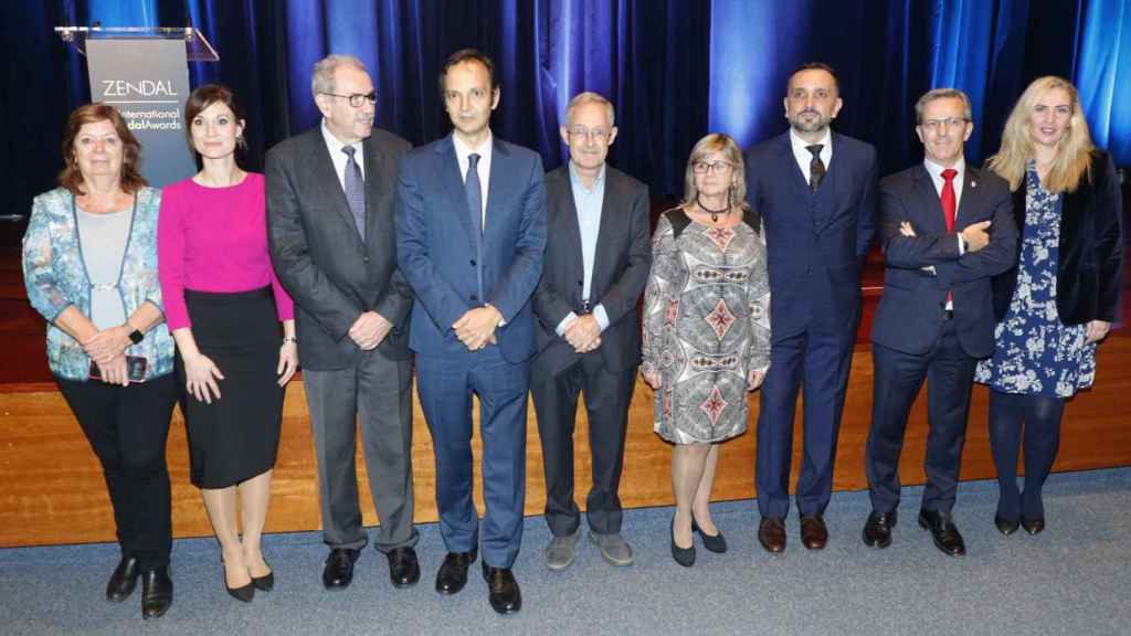 Gala de los Premios Zendal en Vigo.